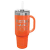 Orange 40oz. Travel Mug- Firebird Group, Inc.