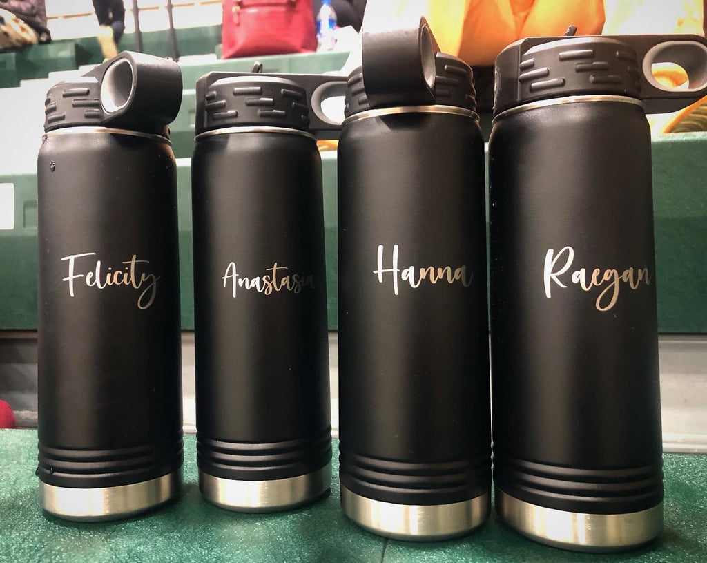 Where to use your Personalized Insulated Water Bottle!