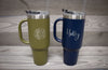 40oz. Traveler Mug with Handle- Firebird Group, Inc.