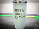 Best Dad by Par Golf Ball Tumbler- Firebird Group, Inc.