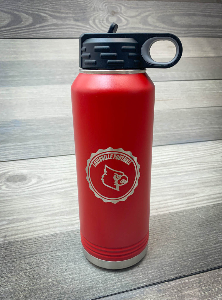 32 oz Stainless Steel Powder Coated Blank Insulated Sport Water Bottle  Polar Camel