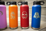 Star Wars Laser Engraved Water Bottles- Firebird Group, Inc.